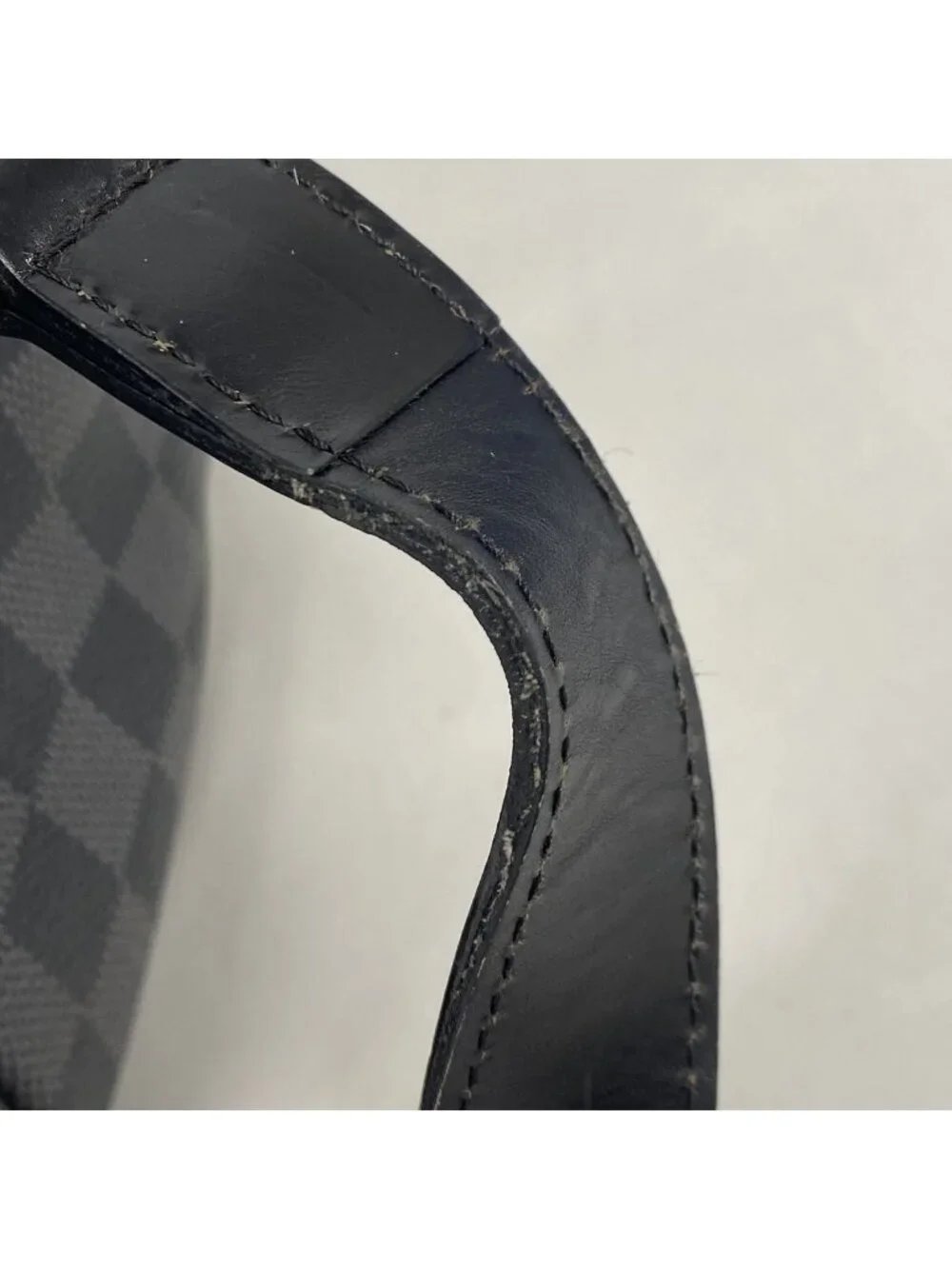 Louis Vuitton Shoulder Bag Damier Graphite Io Black Gray